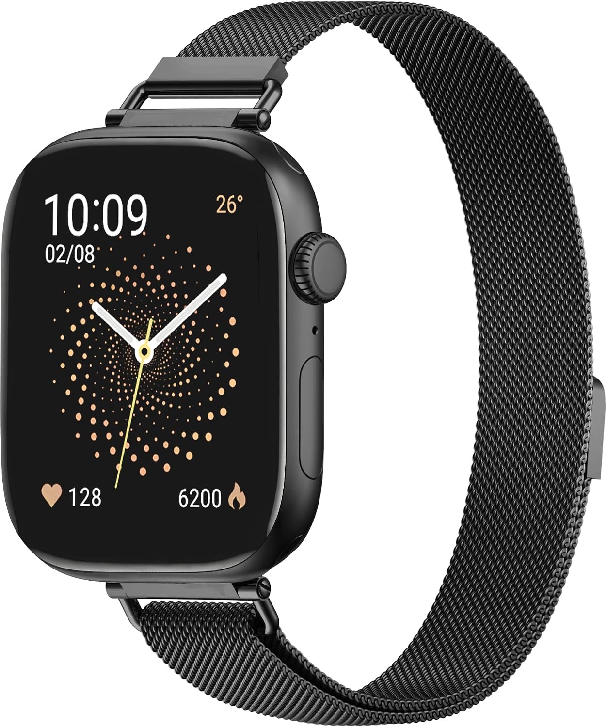 Case For Apple Watch 38mm 40mm 41mm 44mm 45mm 46mm Metal Mesh Strap Lightweight