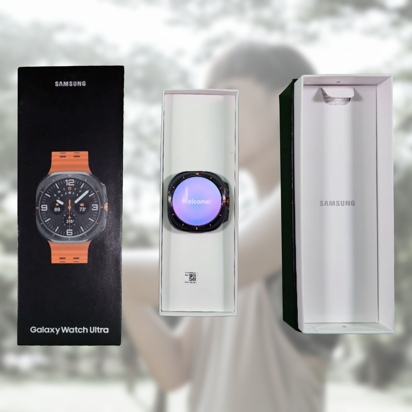 Samsung Galaxy Watch Ultra 47mm Titanium Silver GPS Smartwatch LTE