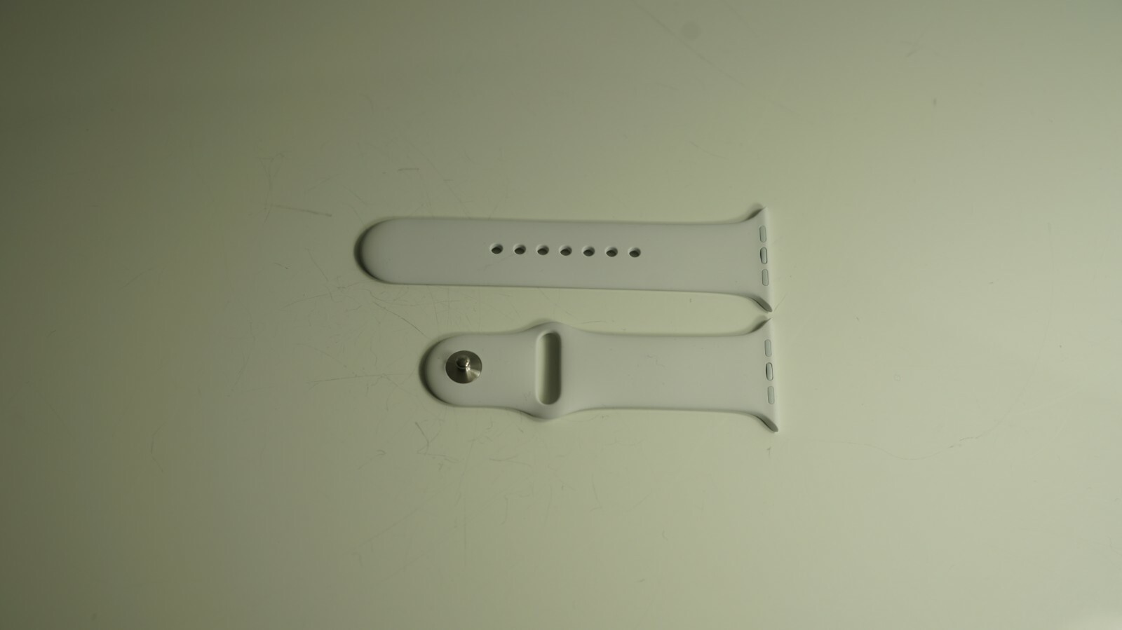 Genuine Original Apple Watch Series 5 4 3 2 1 Sport Band 42mm 44mm White (S/M)