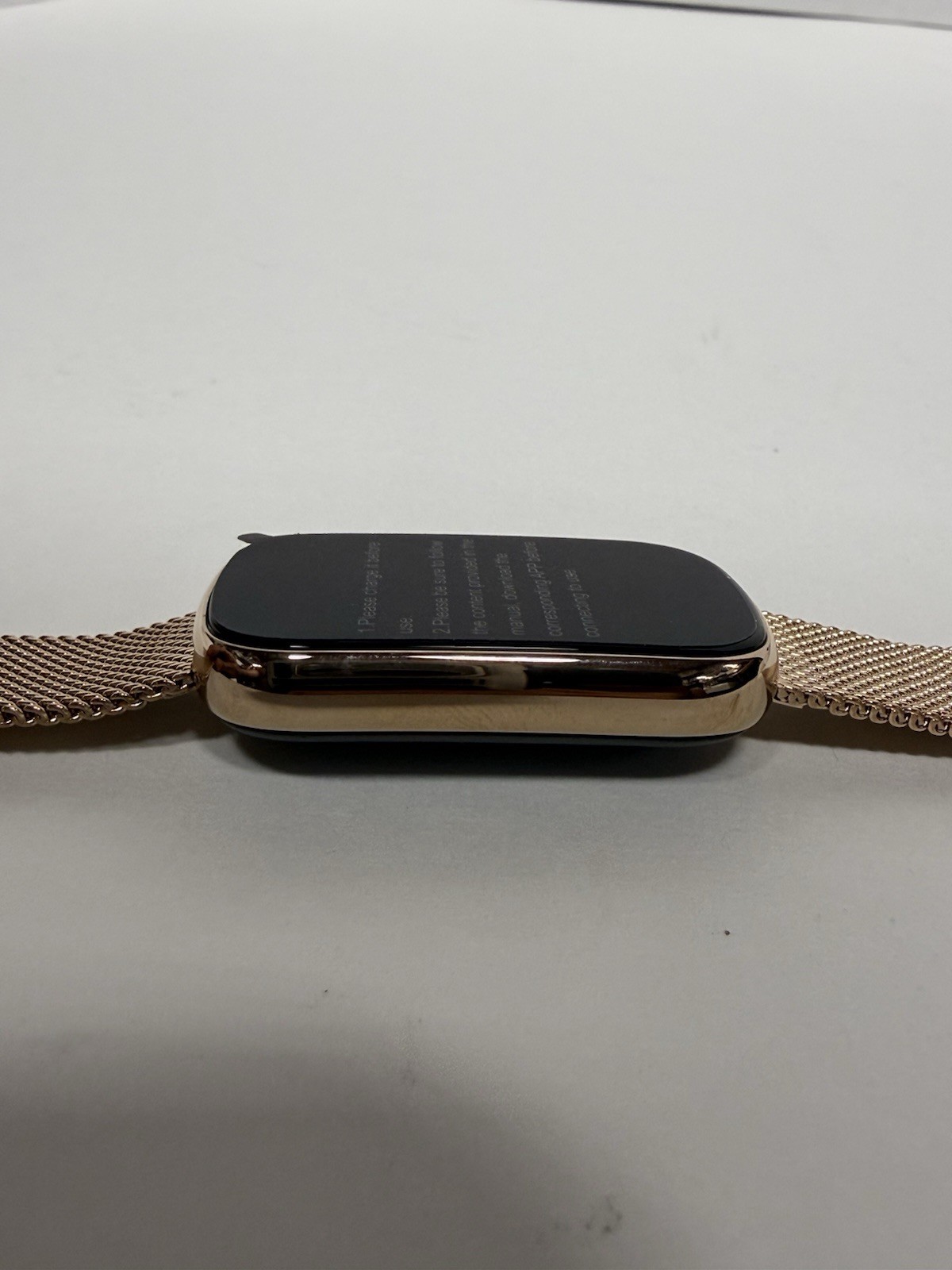 Womens Kalinco Smart Watch Fitness Tracker Rose Gold & Pink Straps Brand New