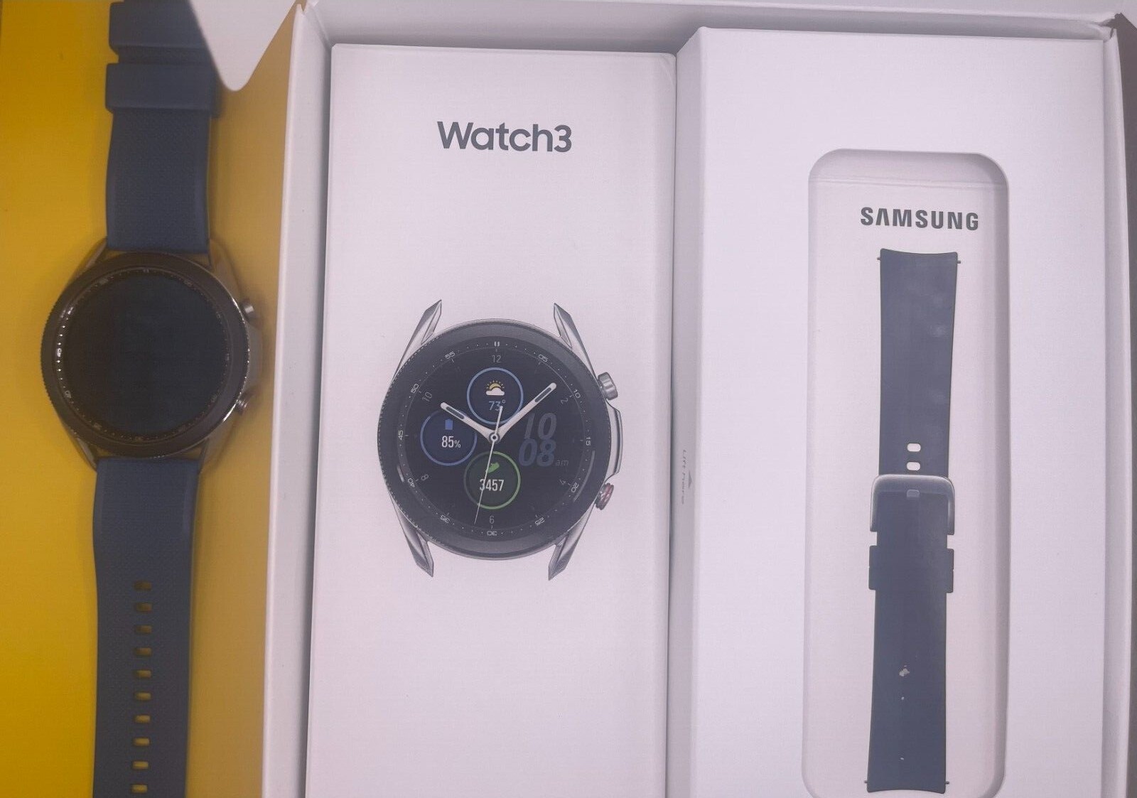 Galaxy Watch3 (45MM), Mystic Silver (Bluetooth)
