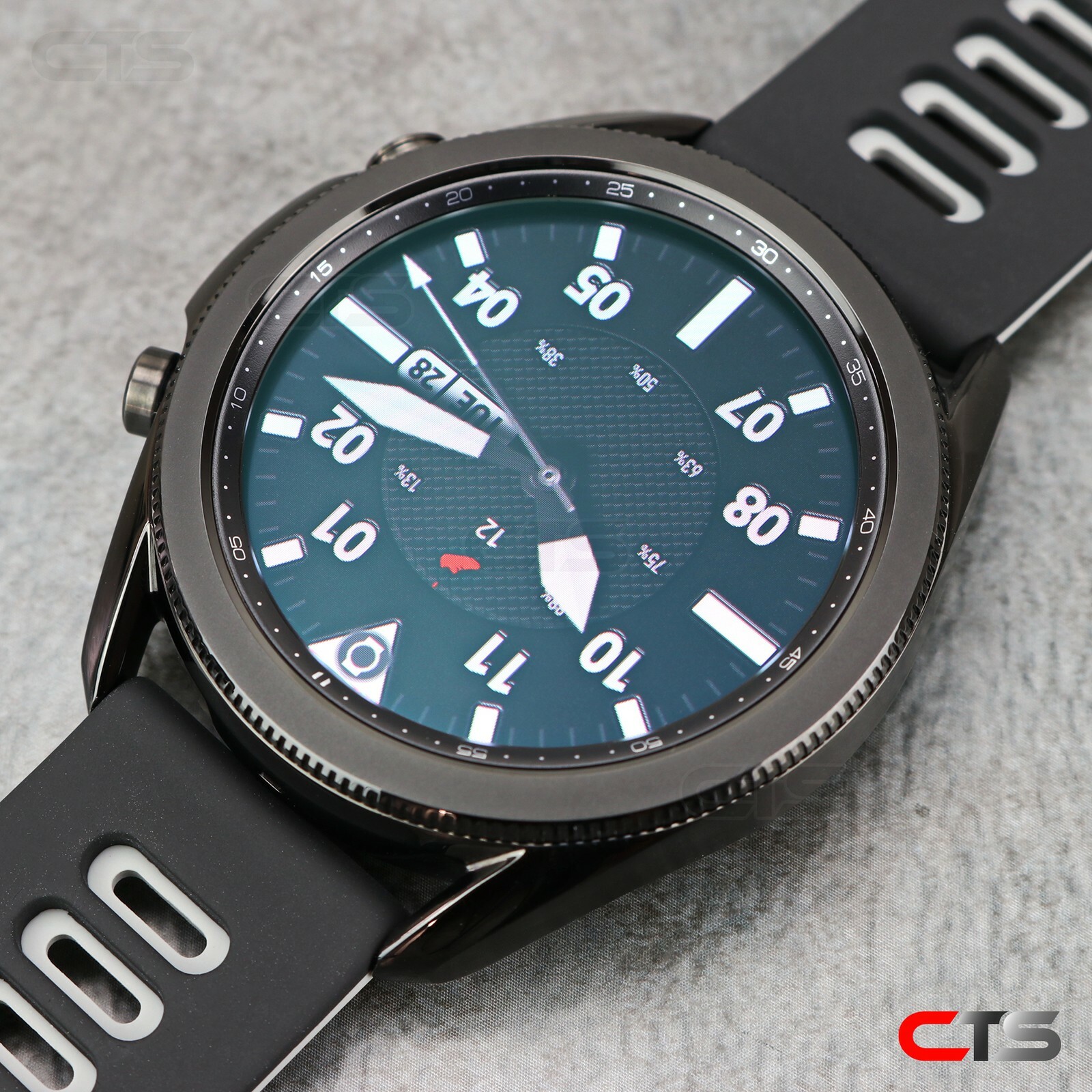 Samsung Galaxy Watch 3 45mm Smartwatch Mystic Black SM-R840 10/10