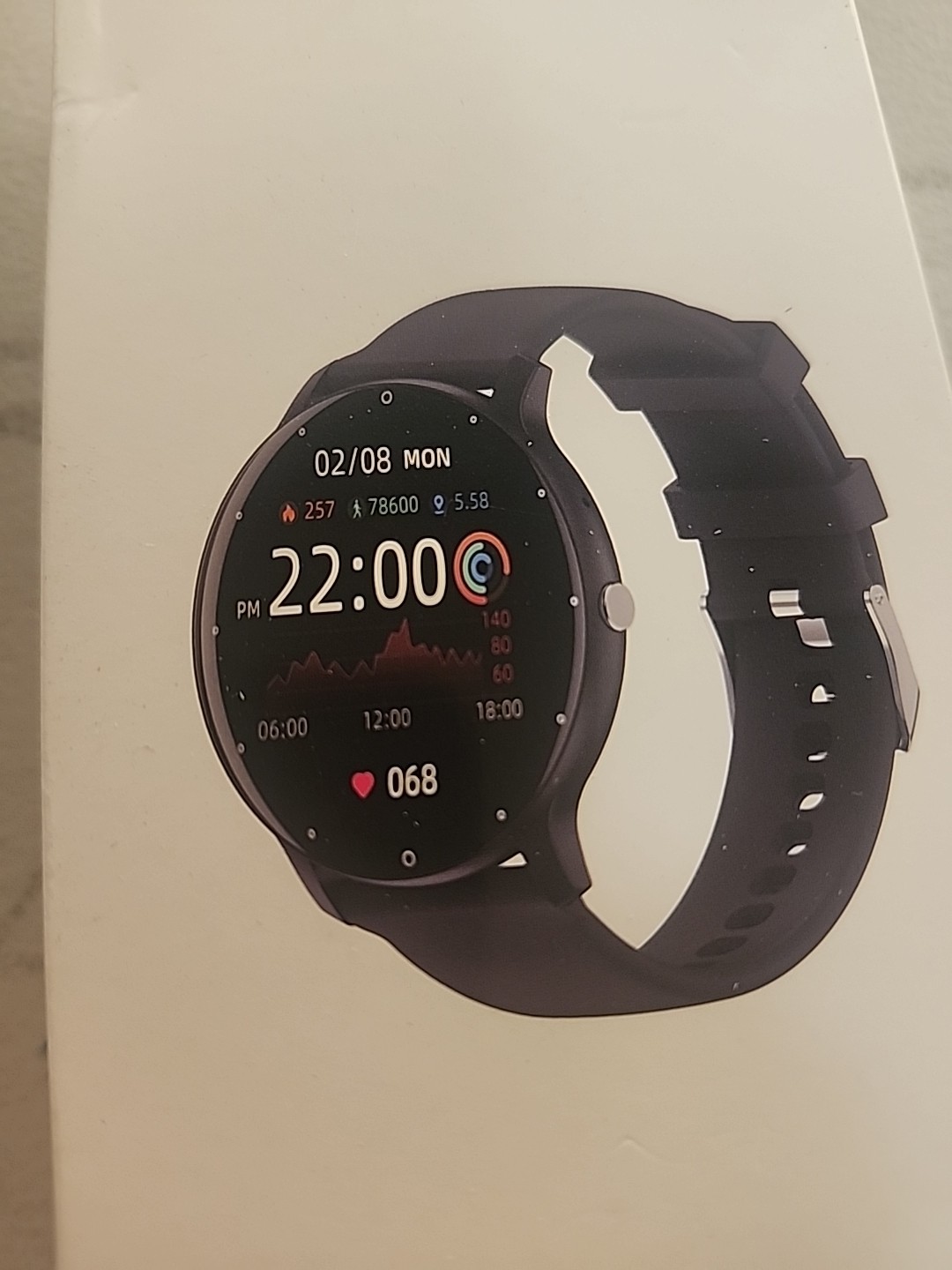 Smart Watch Men’s 115Plus Smart Bracelet Heart Rate Blood Pressure Monitoring
