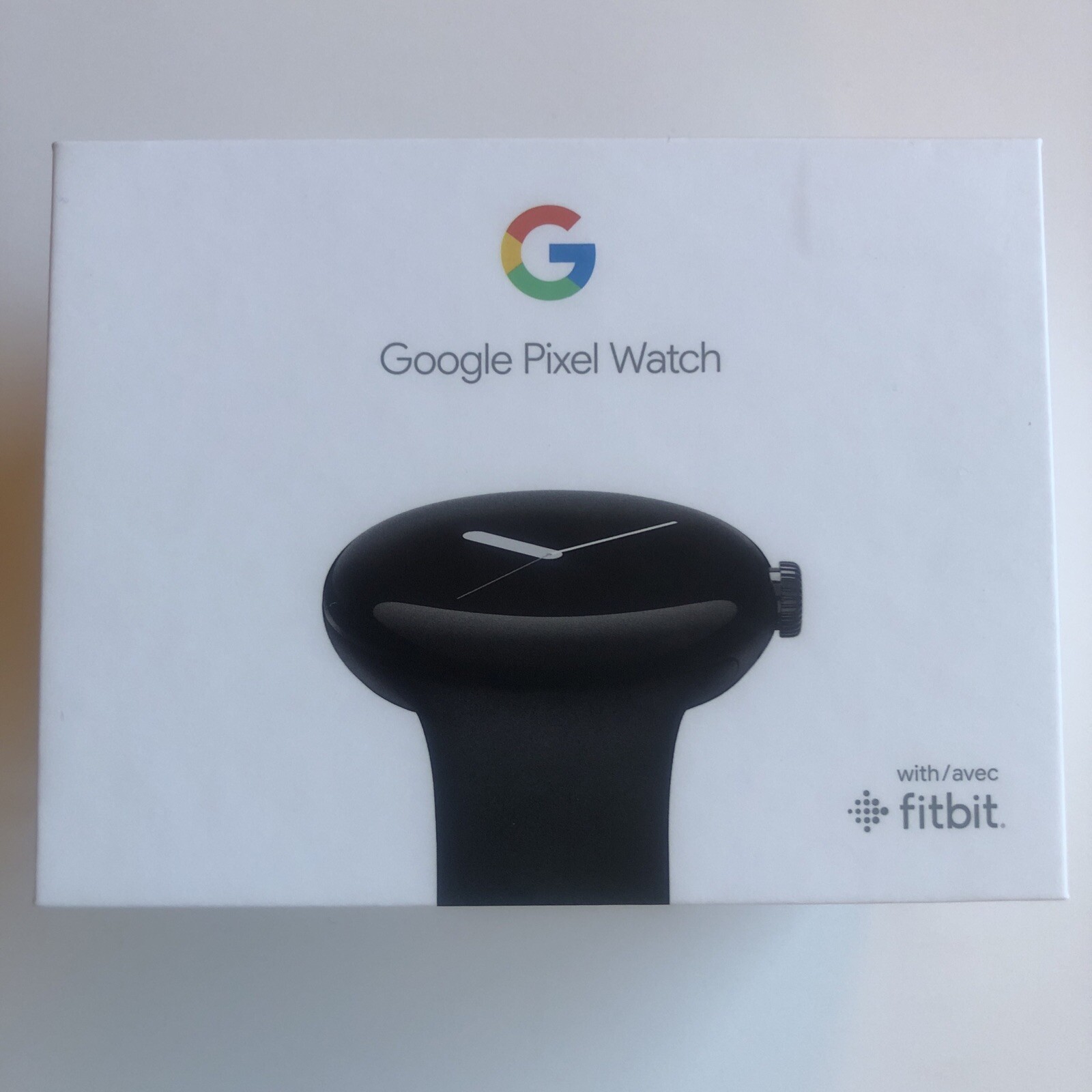Google Pixel Watch with Avec Fitbit | GA03119-US | Matte Black – NEW