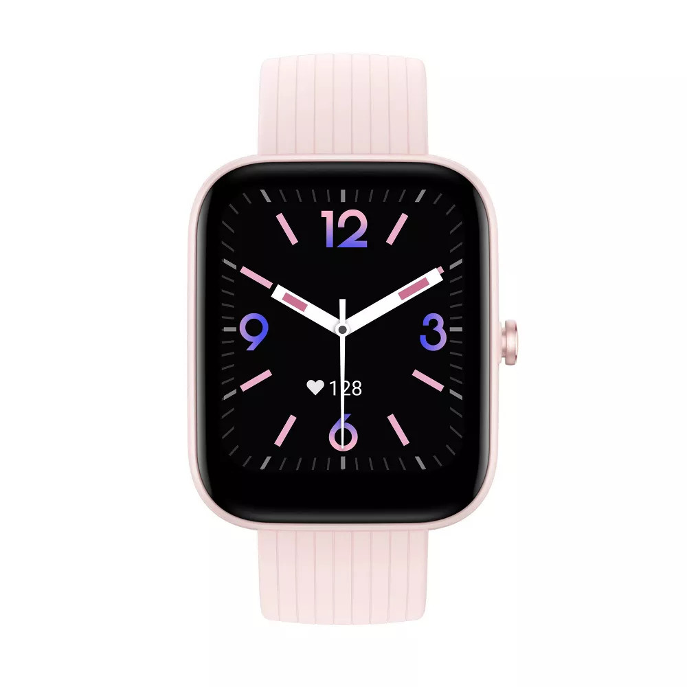 Amazfit Bip 3 Pro Smartwatch, Pink