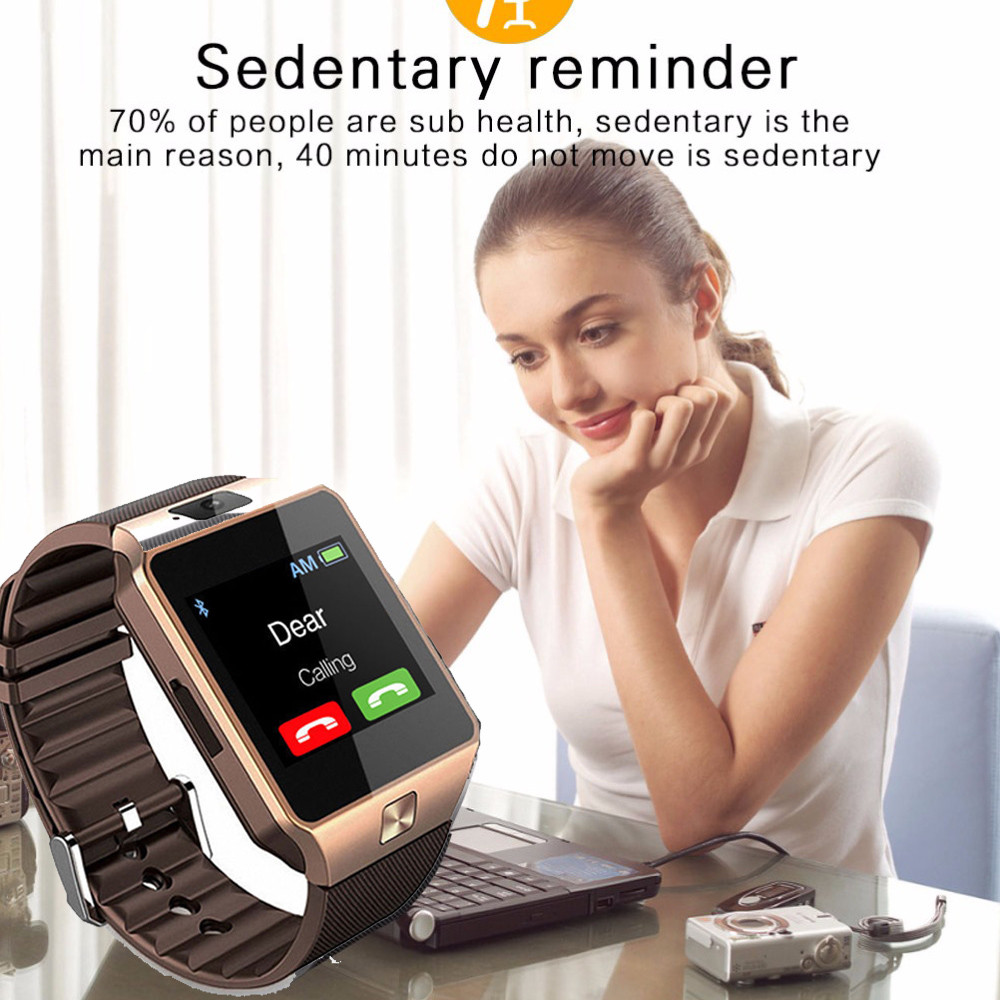 Bluetooth Smart Watch Unlocked Phone Smartwatch Sports Bracelet for Android Men
