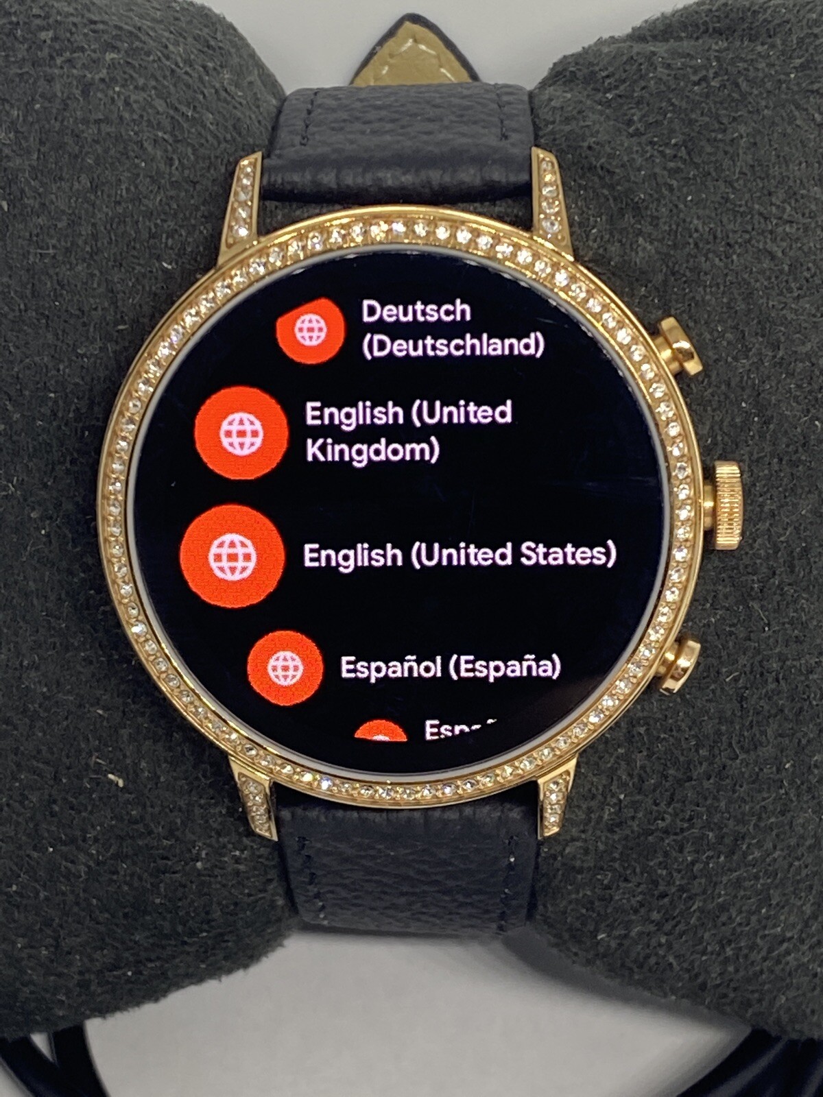 Fossil Gen 4 Authentic Digital Dial Smart Watch Custom Band FTW6011 AB567