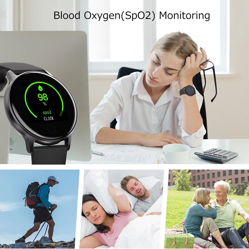 UMIDIGI Uwatch 3S 1.3″ Smart Watch Fitness Tracker Heart Rate Sleep Monitoring