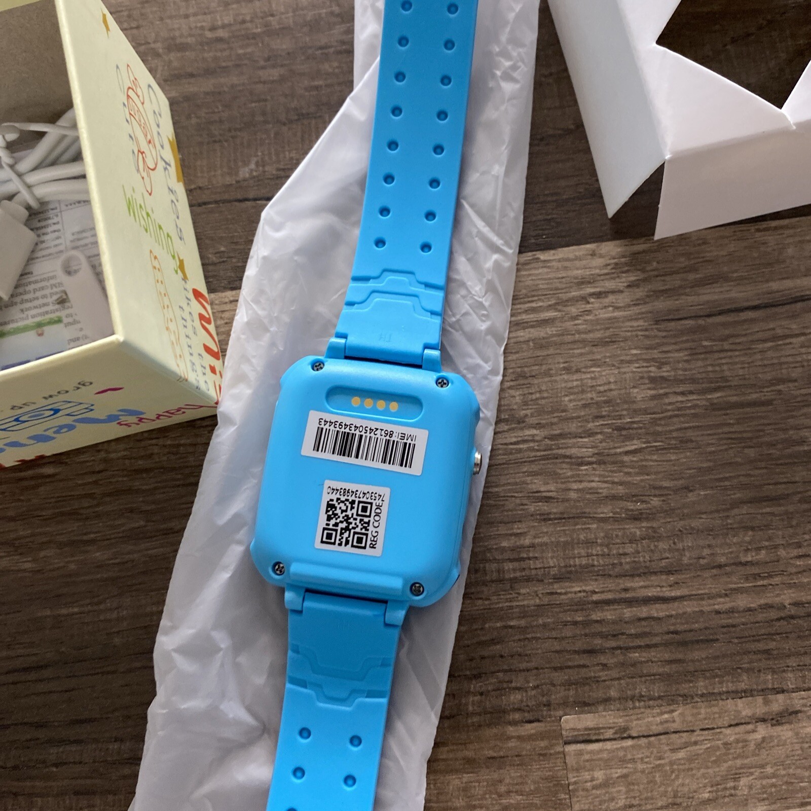 Setracker2 Kids Smart Watch Anti-lost Safe LBS Tracker SOS Call Blue/4