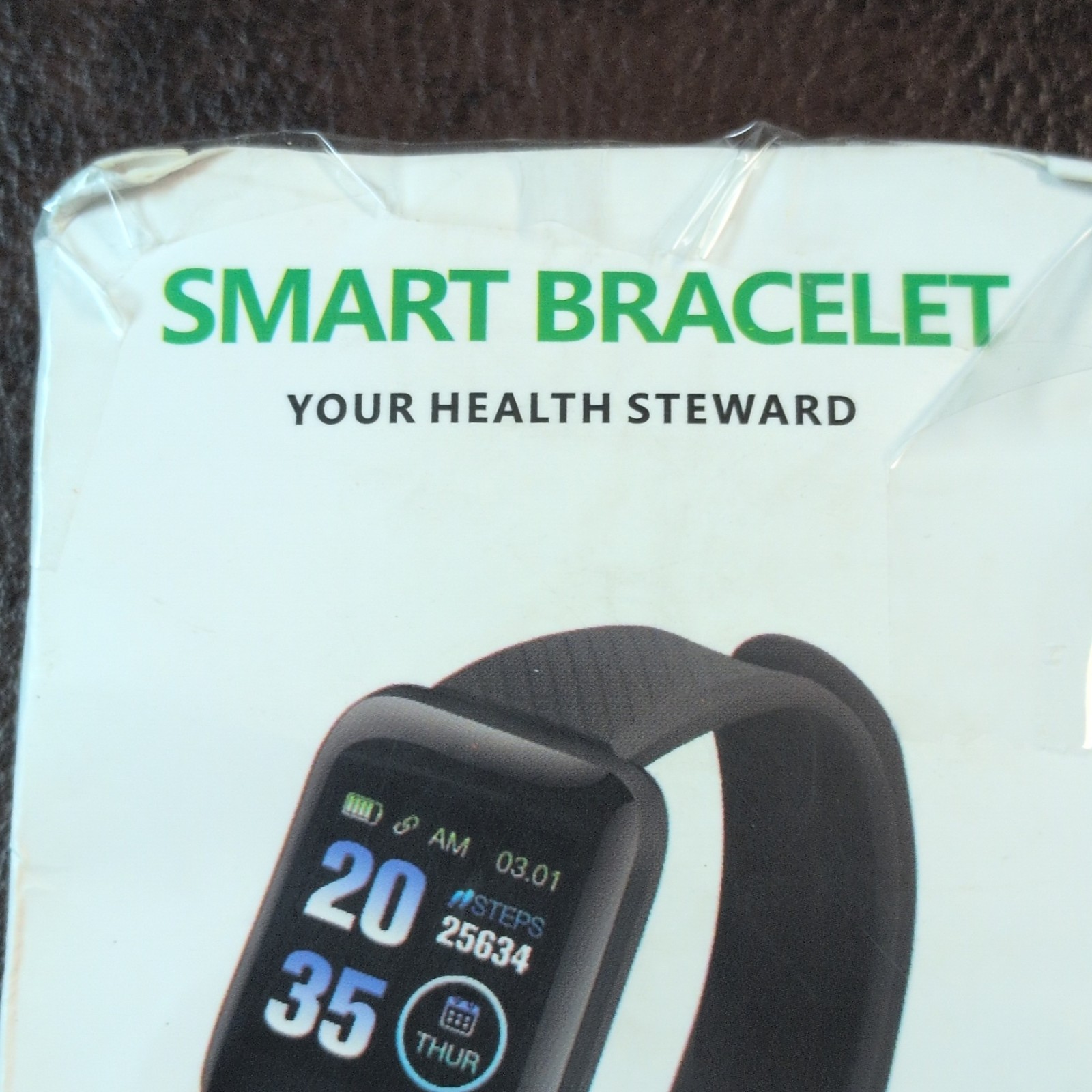 Smart Watch D13 Fitness Tracker Black Bluetooth HR Monitor Pedometer Alarm