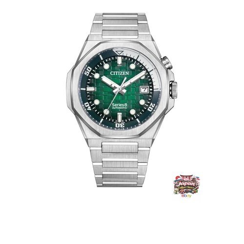 CITIZEN Series 8 Mechanical 890 Automatic Men’s Watch NB6060-58X Deep Green