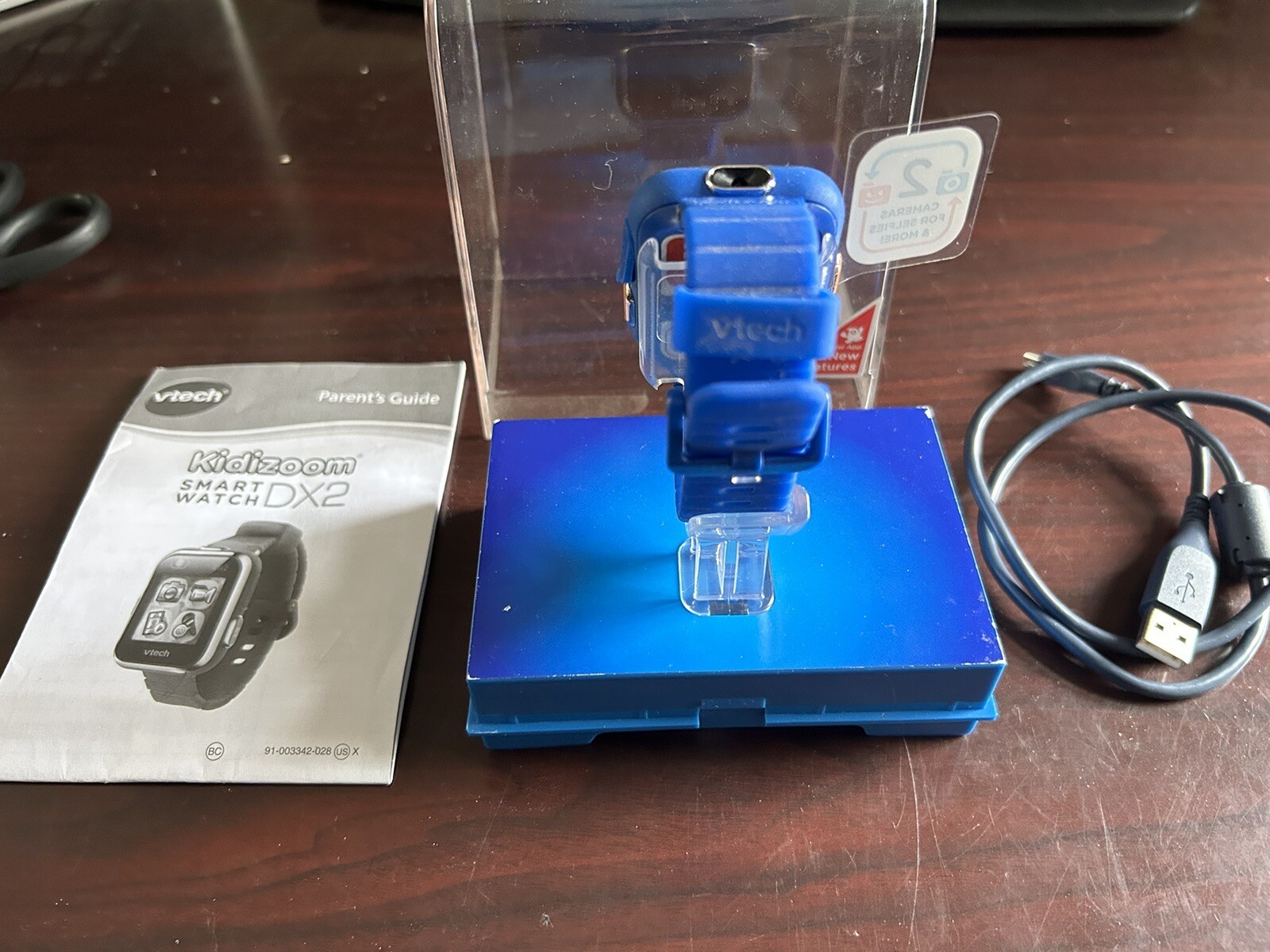 V-tech Childrens Smart Watch DX-2 Kidizoom. See Photos for Type And Condition.