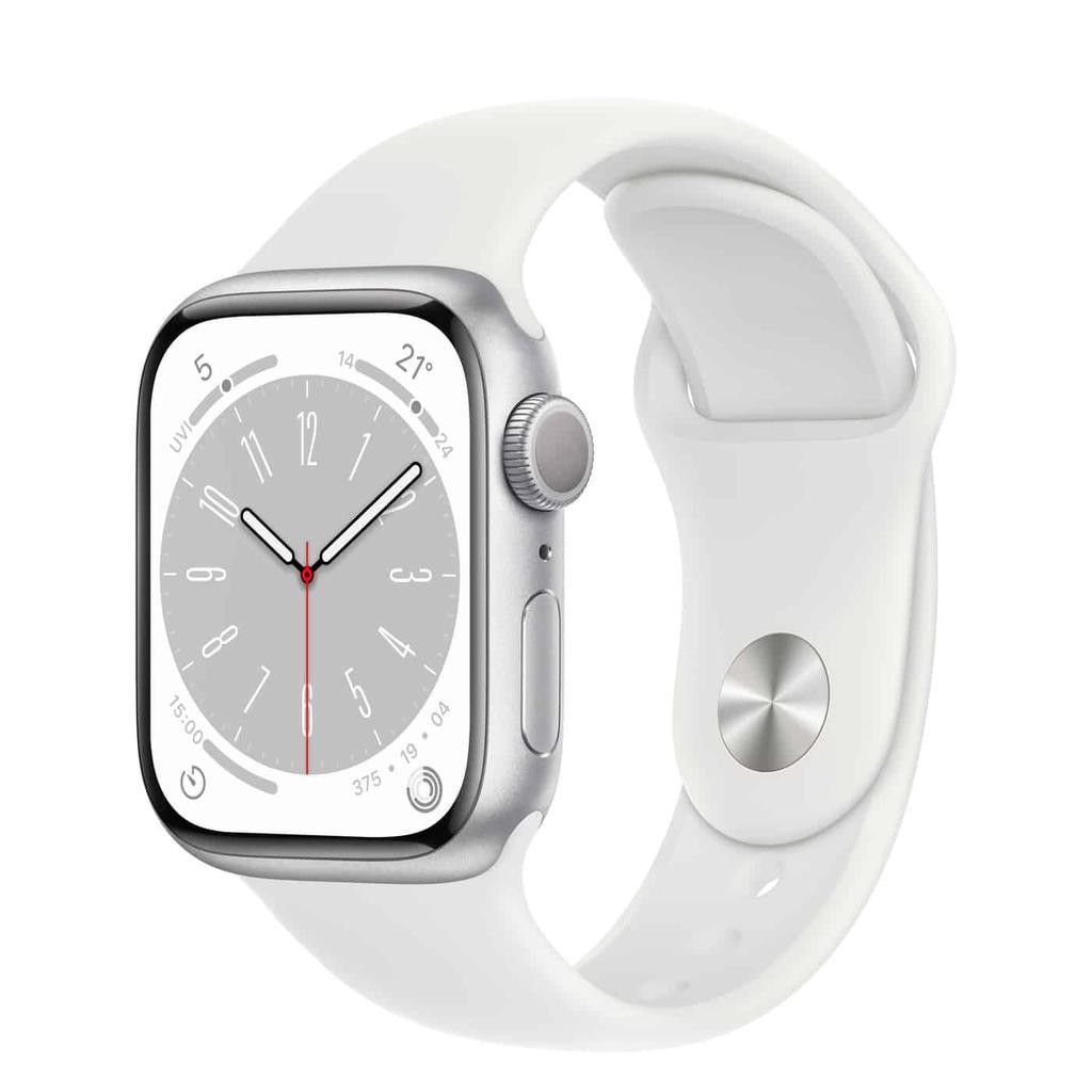 Apple Watch Series 8 Aluminum 41mm A2772 (GPS + Cellular) Silver (Good)