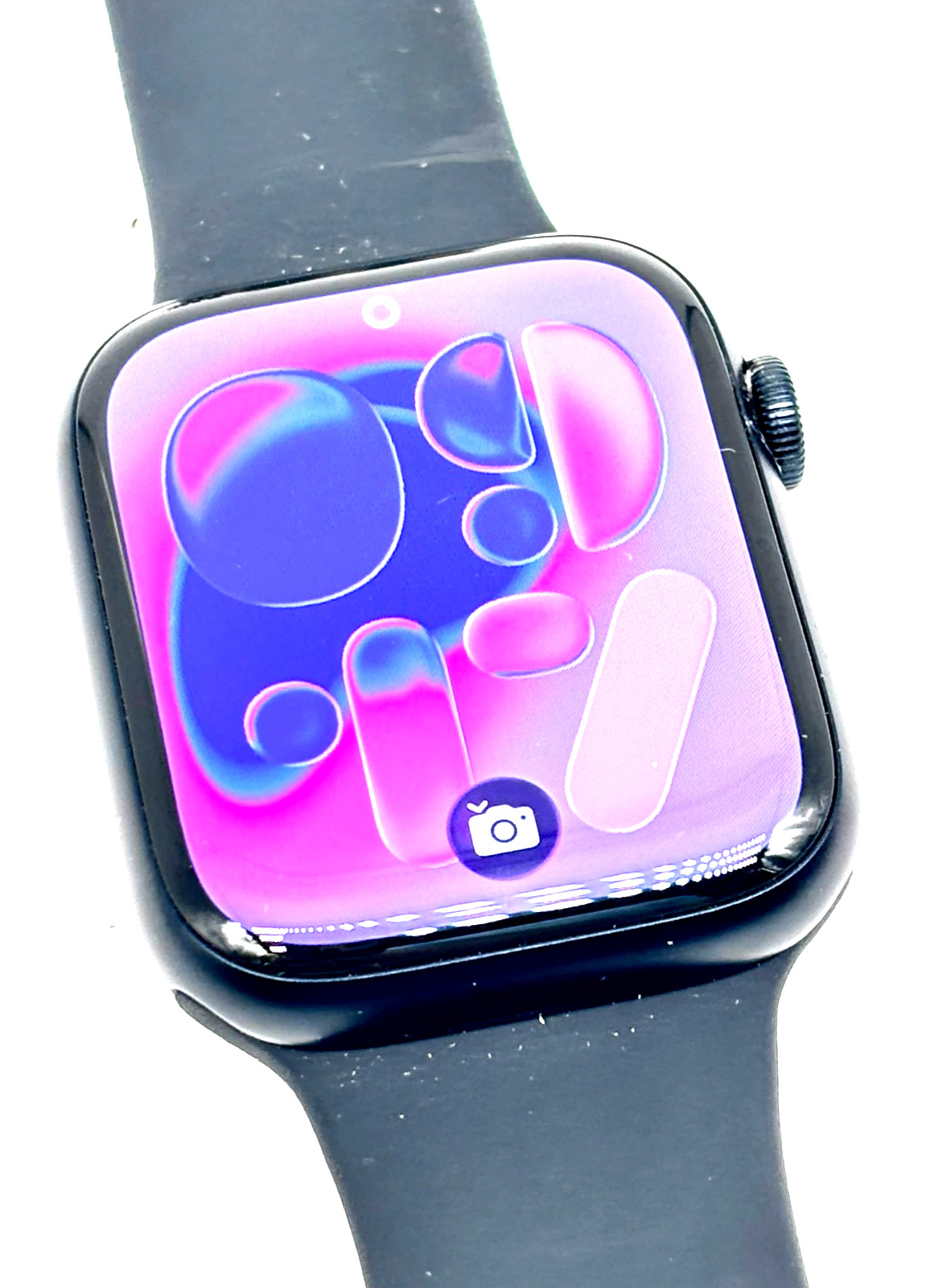 Apple Watch Series 9 GPS+Cellular 45mm Midnight Aluminum Case: Black Band