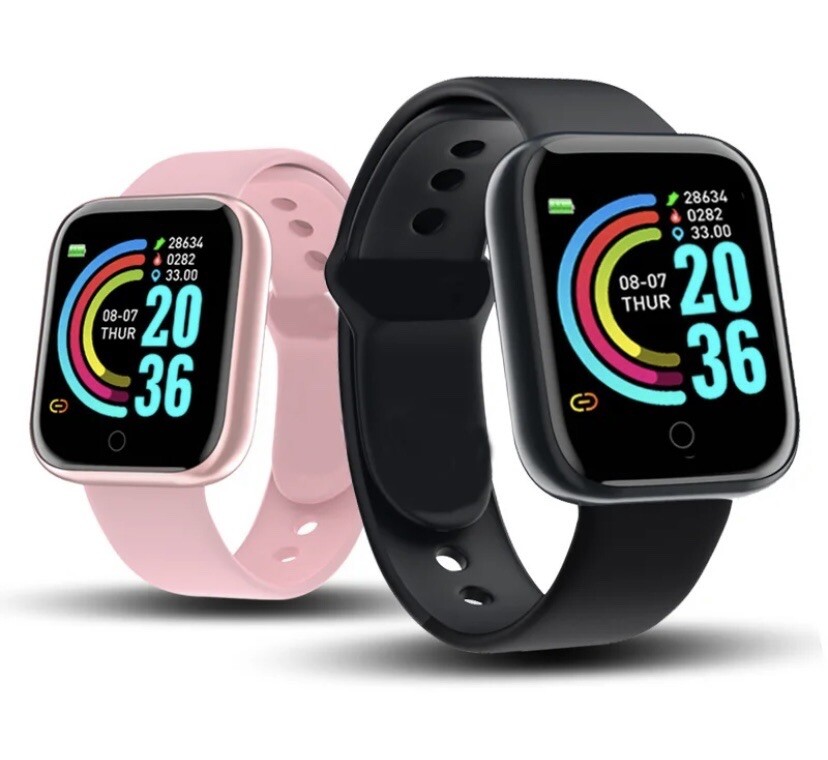 Fitness Smart Watch Android iOS Women Men Bluetooth Sports Activity Tracker