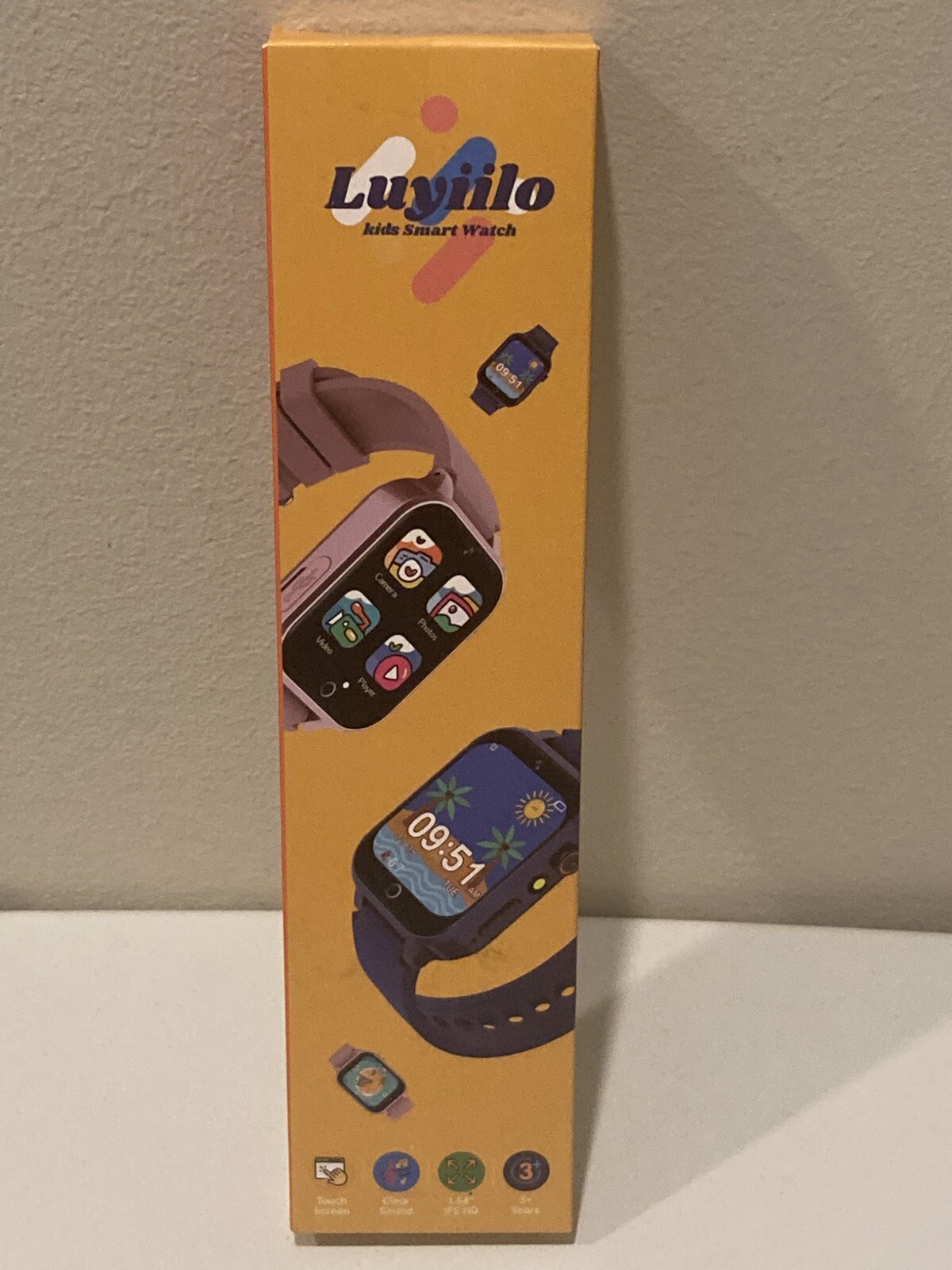 Luyiilo Kids Pink HYD Smart Watch ~ Alarm Camera Calendar Games Music Pedometer