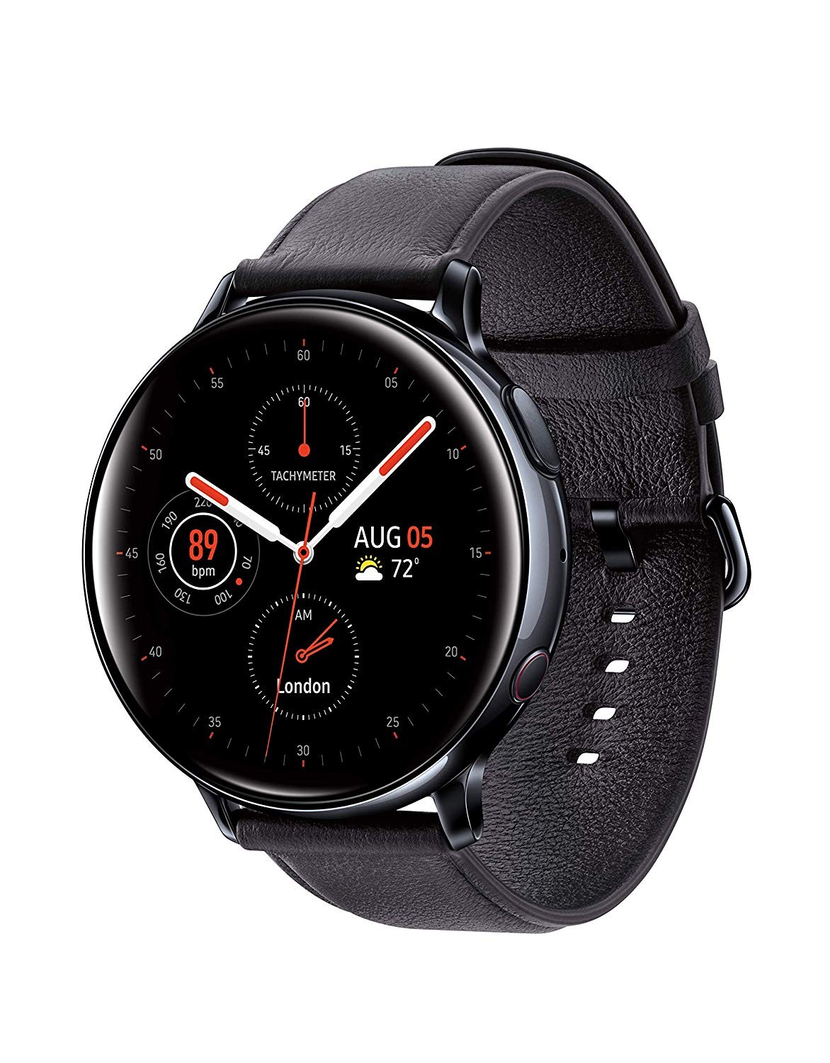 Samsung Galaxy Watch Active2 44mm LTE GPS SM-R825USKAXAR CRACKED SCREEN
