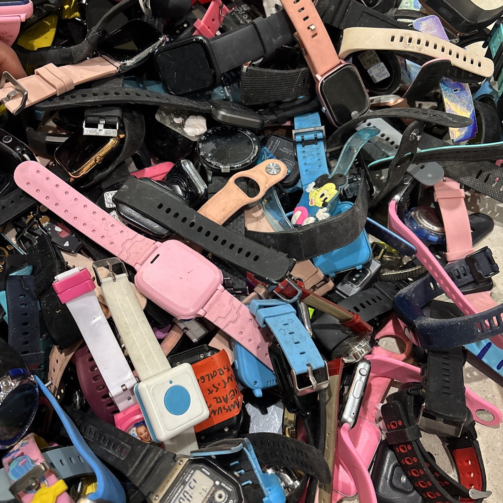 Lot of (380+) Untested Watches Smart Casio Samsung Asus For Parts or Repair ++