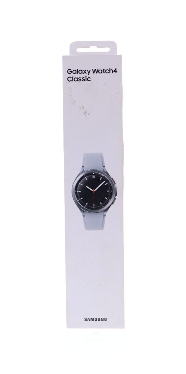 Samsung Galaxy Watch 4 Classic Stainless Steel 46mm Smart Watch – Silver