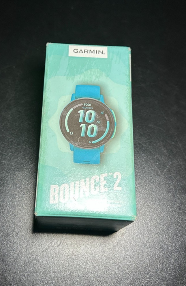 NEW Garmin Bounce 2 Kids’ Smartwatch – Turquoise