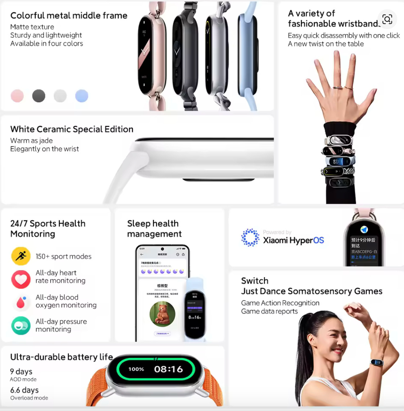 Xiaomi Mi Band 9 Global Black