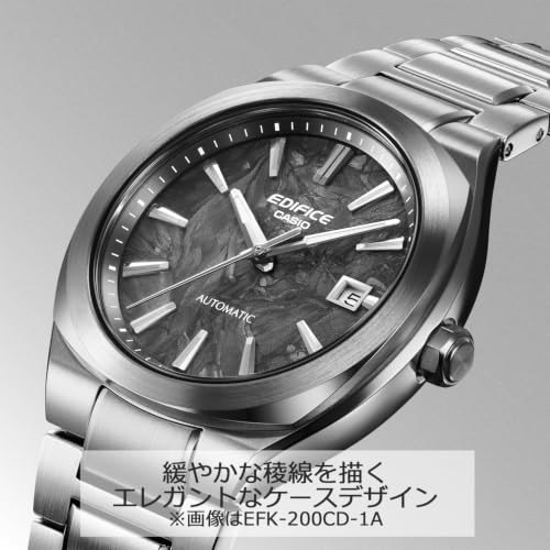 Casio Edifice EFK-200CD-1AJF Automatic Sapphire Black Men’s Watch Japan