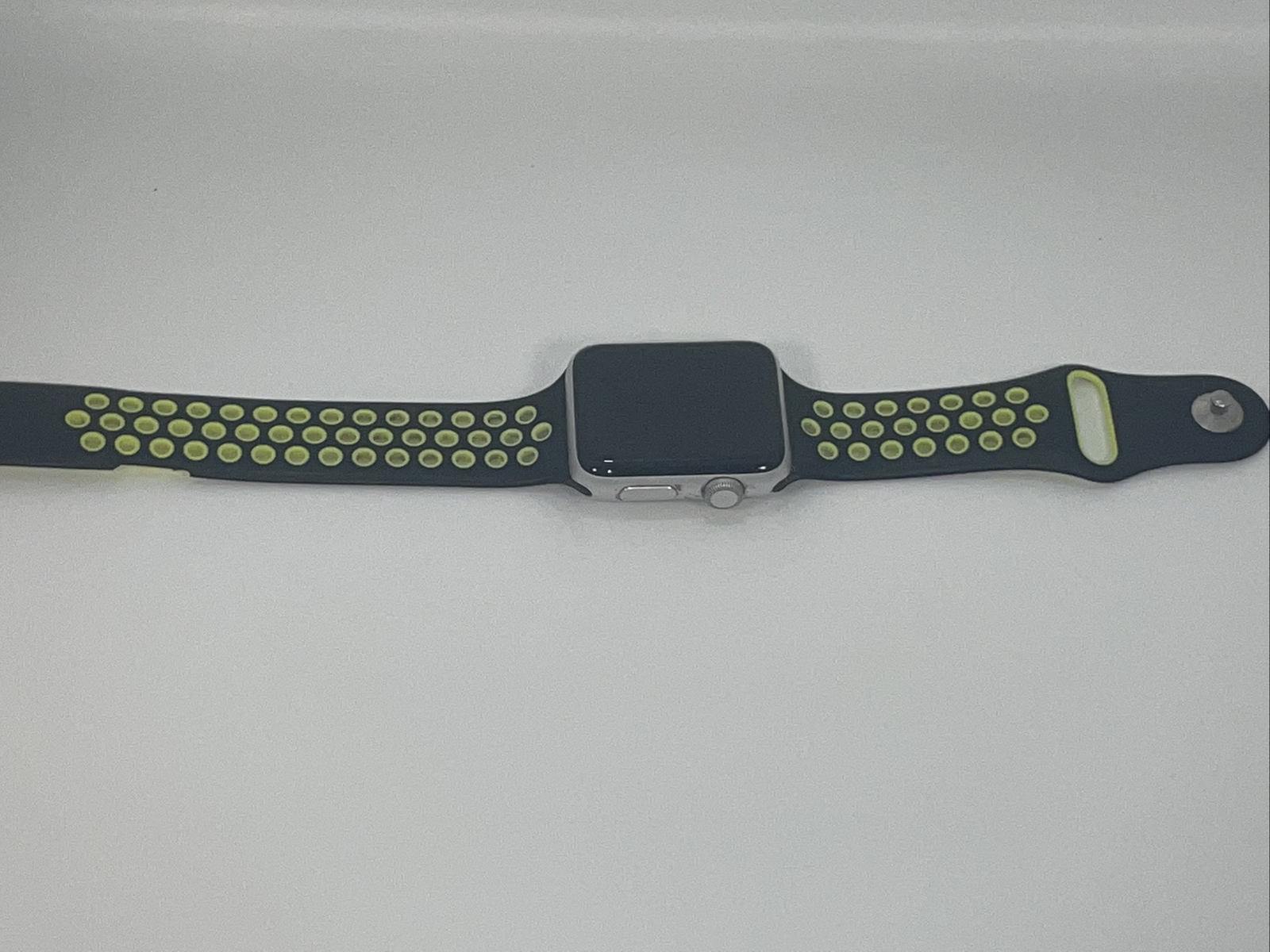 Apple Watch Series 3 42mm Silver with Black And Green Band
