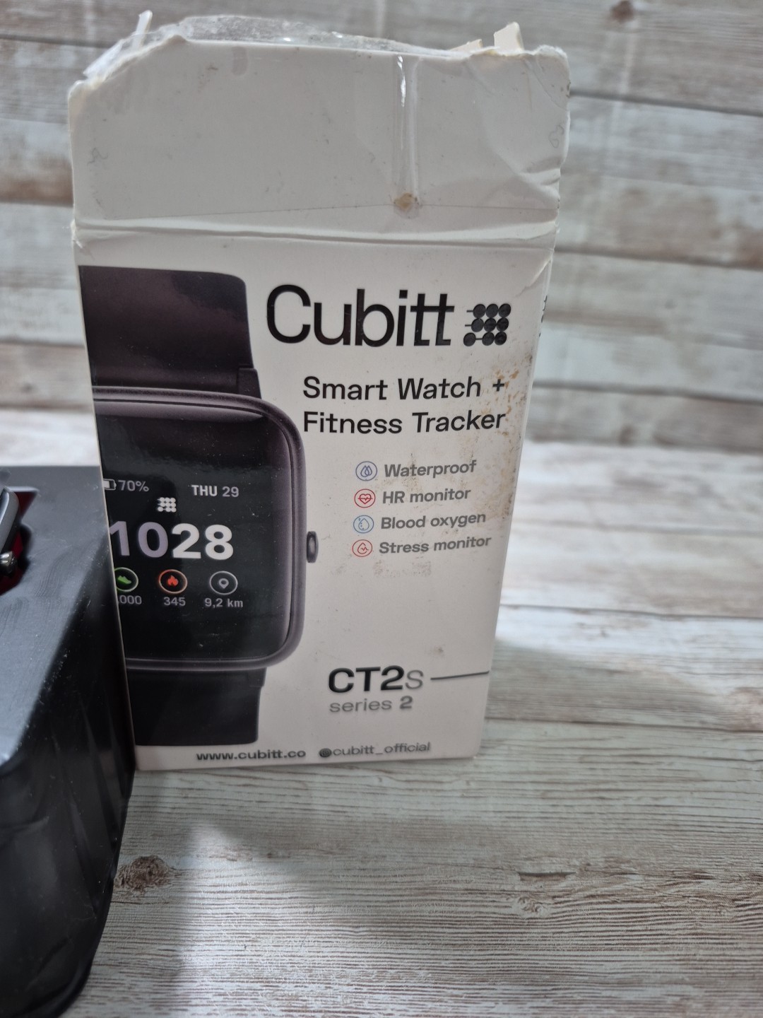 Cubitt CT2S Series 2 Smartwatch Fitness Tracker Red