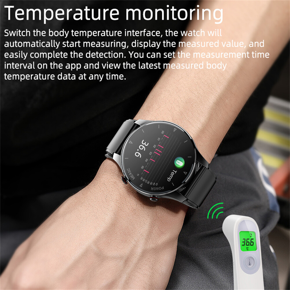 Smartwatch Sleeping Monitor Bluetooth Smart Watch Touch Screen Fitness Tracker