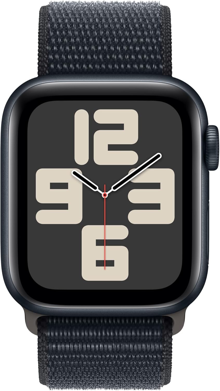 Apple Watch Series SE 2nd Gen (GPS+LTE) 40MM Midnight Aluminum Case Ink Sport