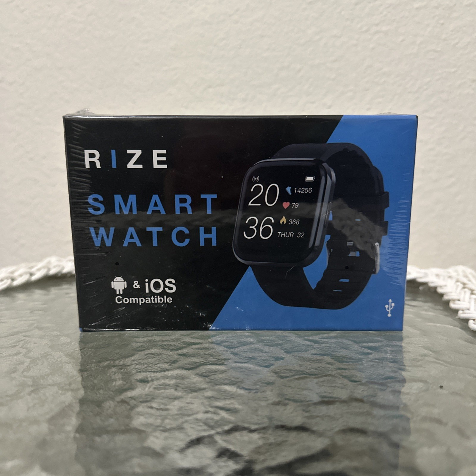 RIZE Android iOS Compatible SMART WATCH – In SEALED Original Box
