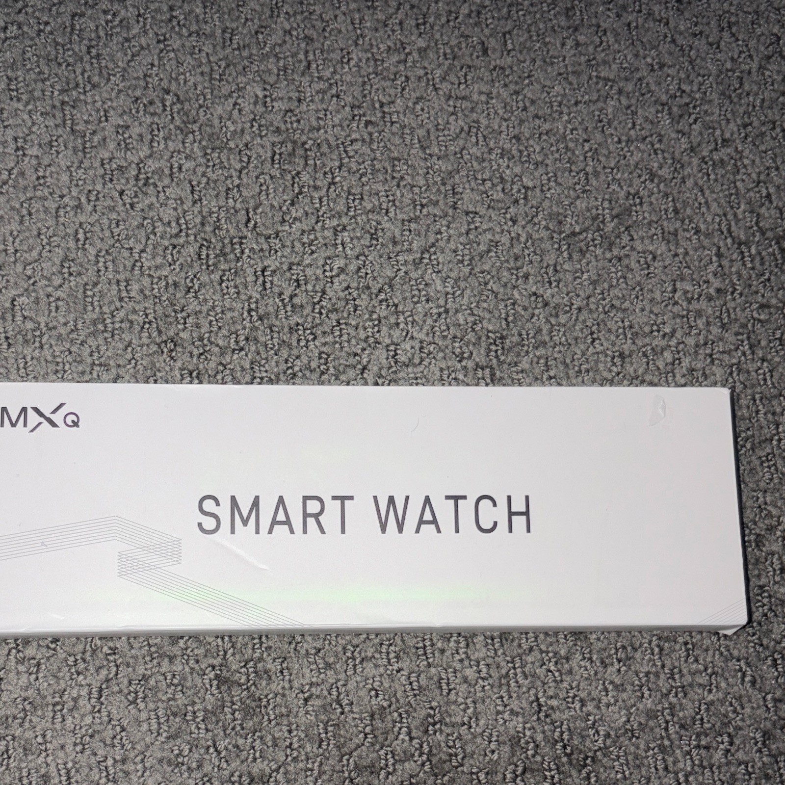MXQ MC-6 Smartwatch 46mm Black Metal Case Silicone Band Android/iOS Touch