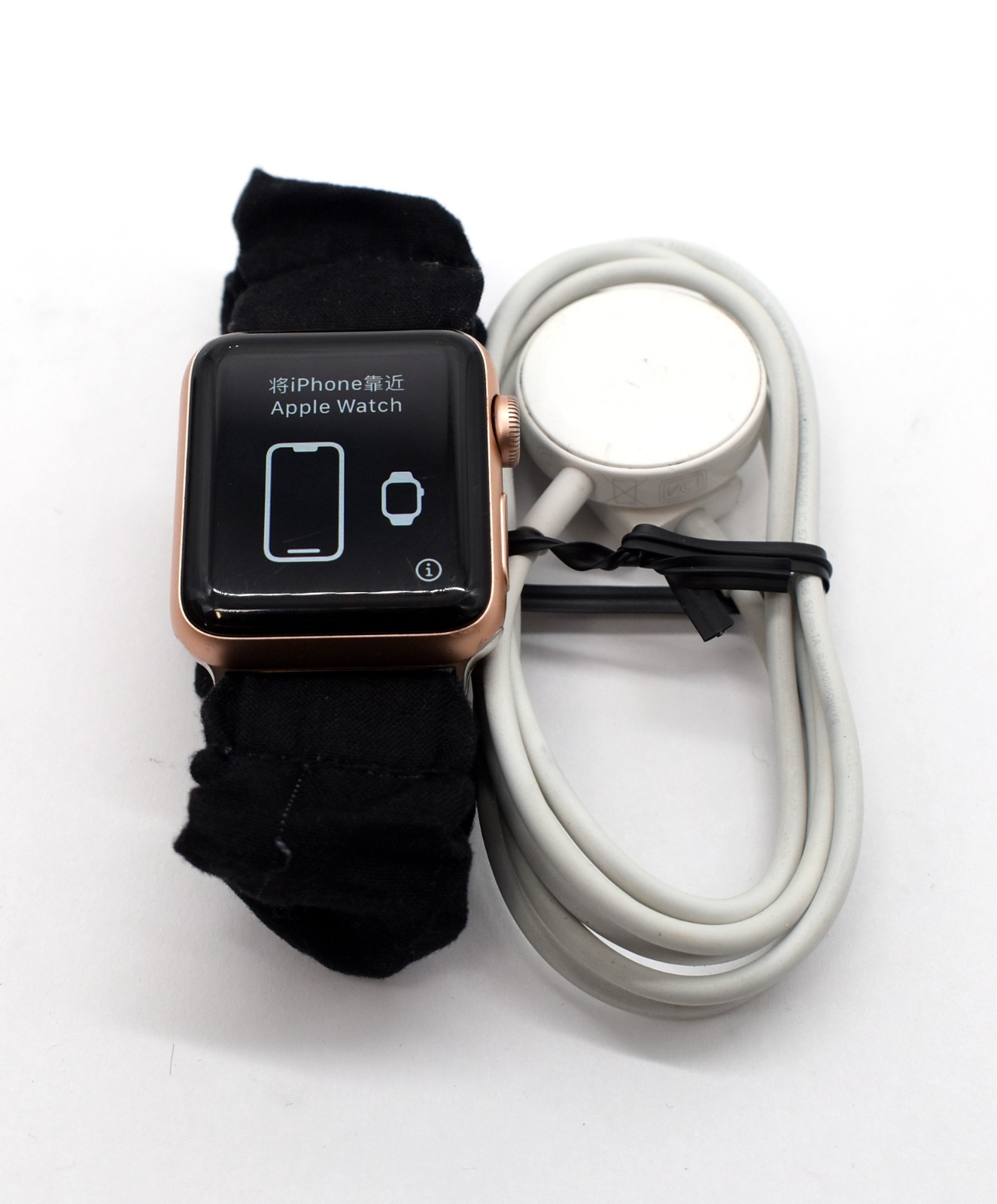 Apple Watch Series 3 A1858 GPS Only Aluminum Rose Gold Case – 38mm