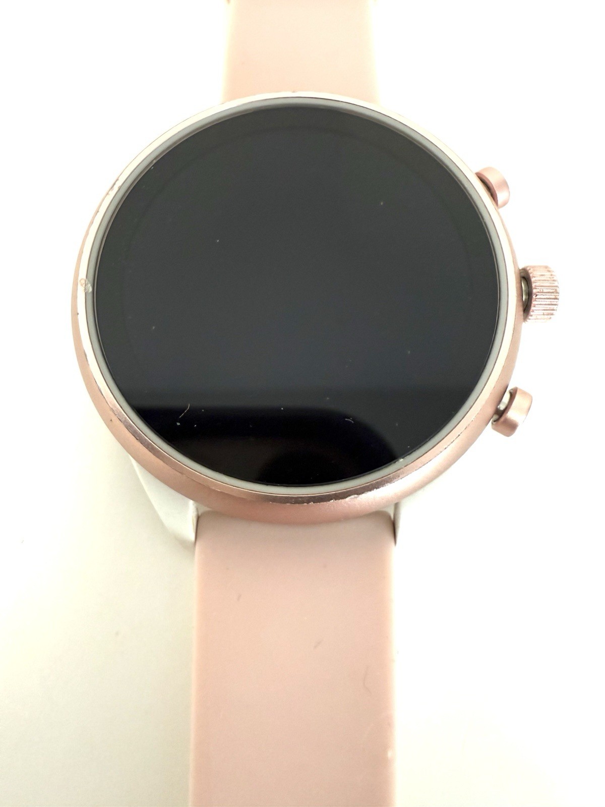 Fossil Sport Women’s 41mm Silicone Fitness Smartwatch Pink /Blush FTW6022