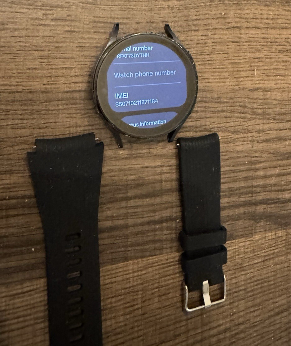 Samsung Galaxy Watch5 SM-R915U Aluminum 44mm Black (LTE) Unlocked Very Good