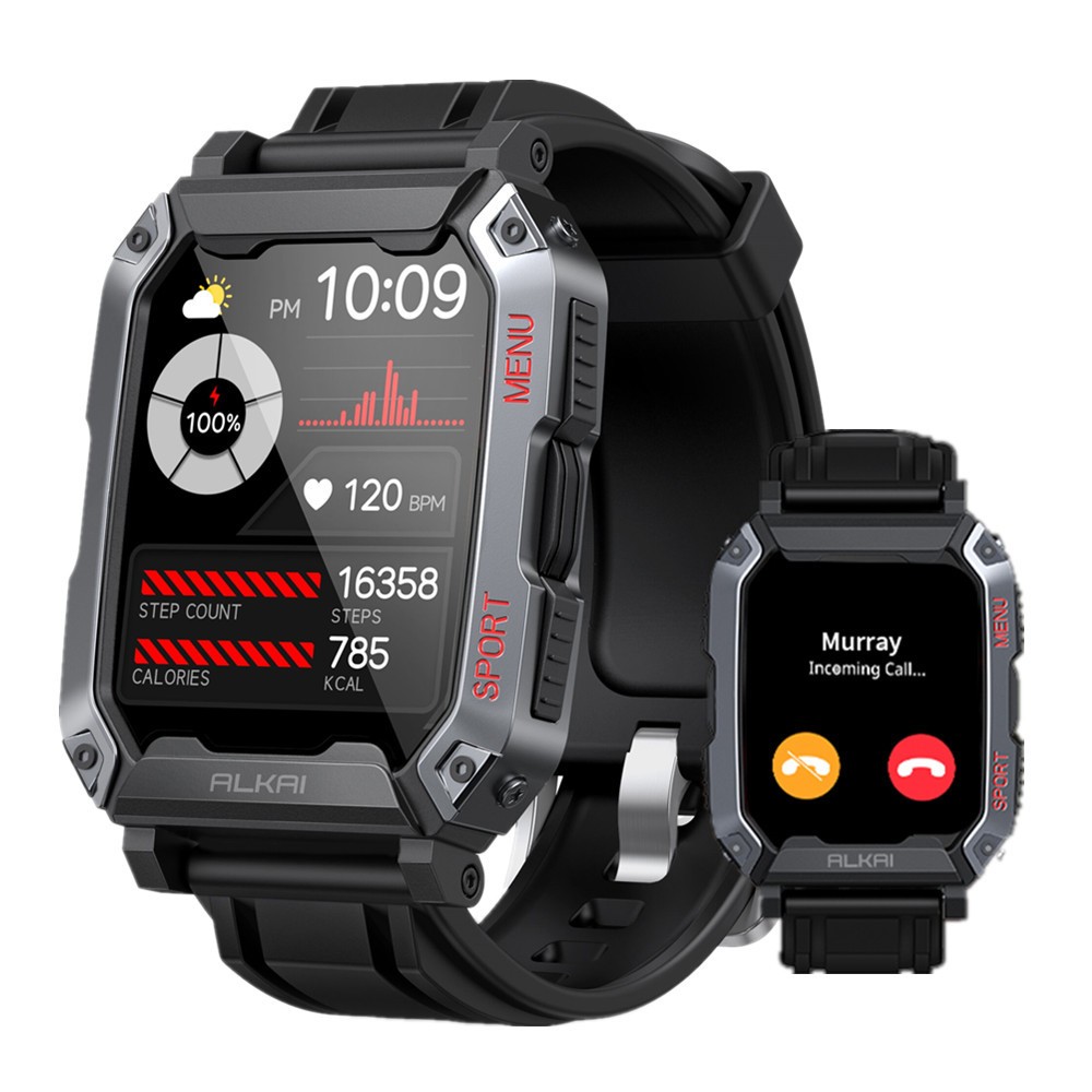 Reloj Inteligente Militar Bluetooth De Hombre Para iPhone Samsung Galaxy Android