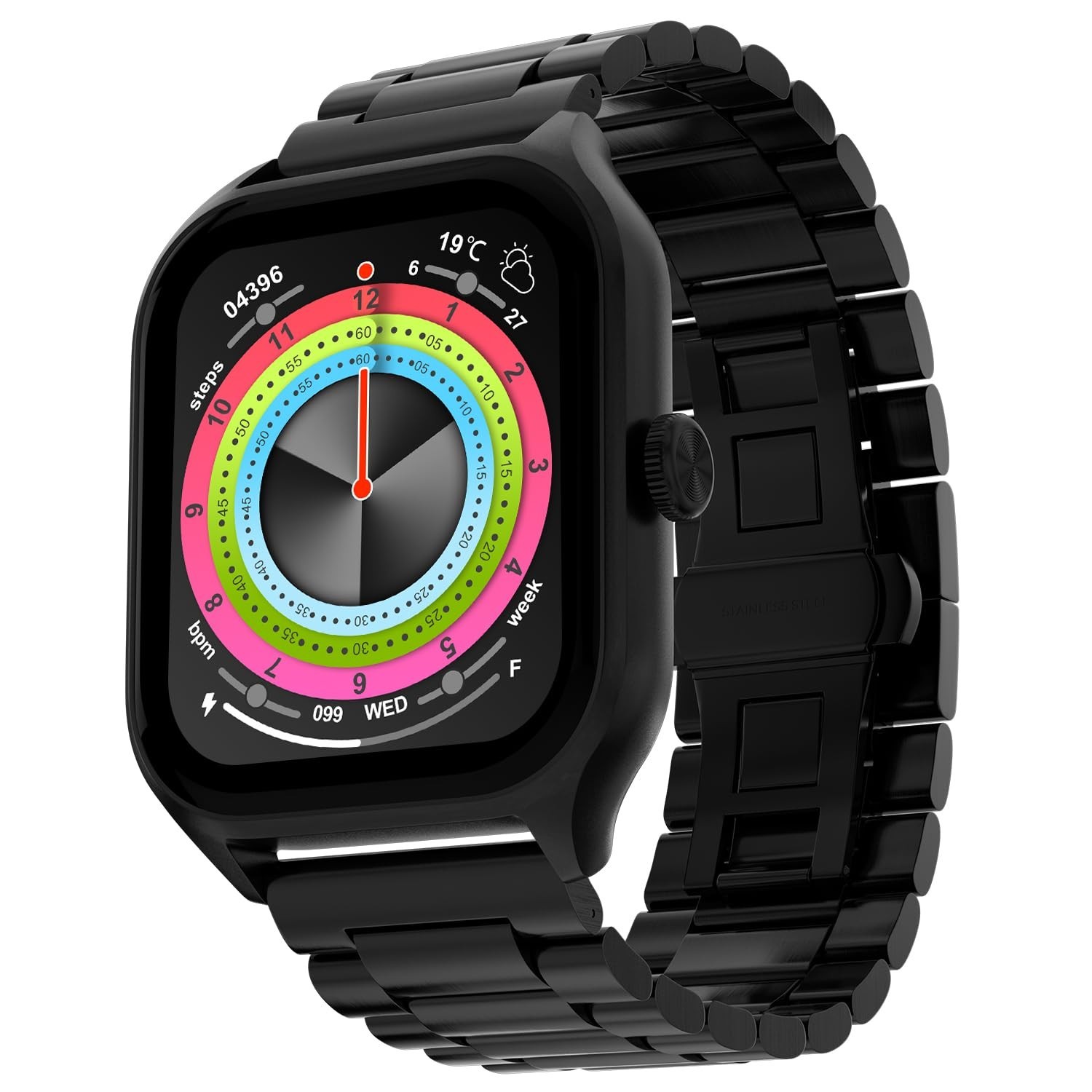 Fire-Boltt 1.78 Inch Smart Watch | Sports Mode, Water-Resistant Health Tracking