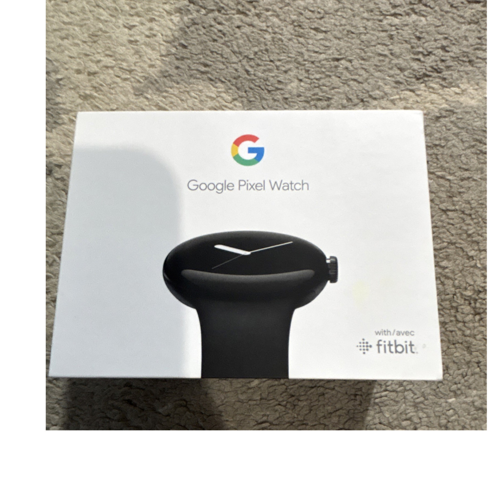 Google Pixel Watch 41mm Matte Black SS Case Obsidian Band GPS NFC 32GB