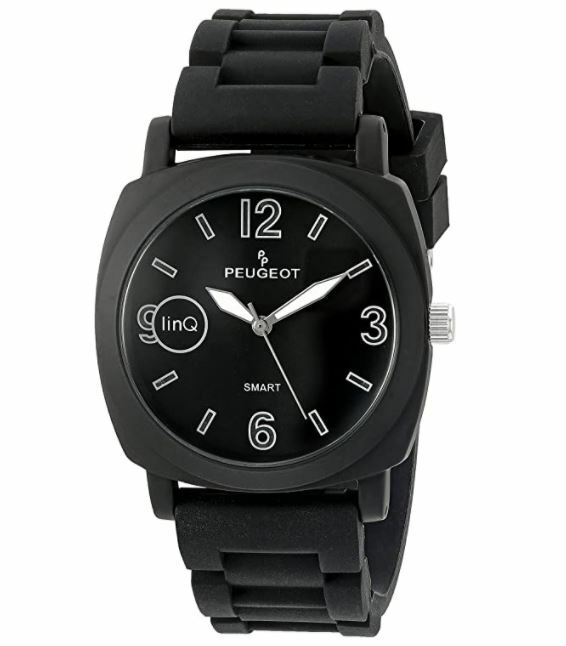 Peugeot linQ Sports Bluetooth Smart Connected to Android Black Watch