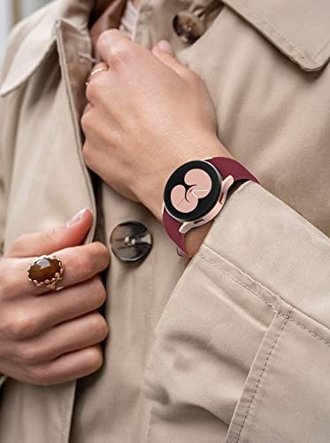 Silicone Strap Band Compatible with Samsung Galaxy Watch 7 40mm Sport Women/Men