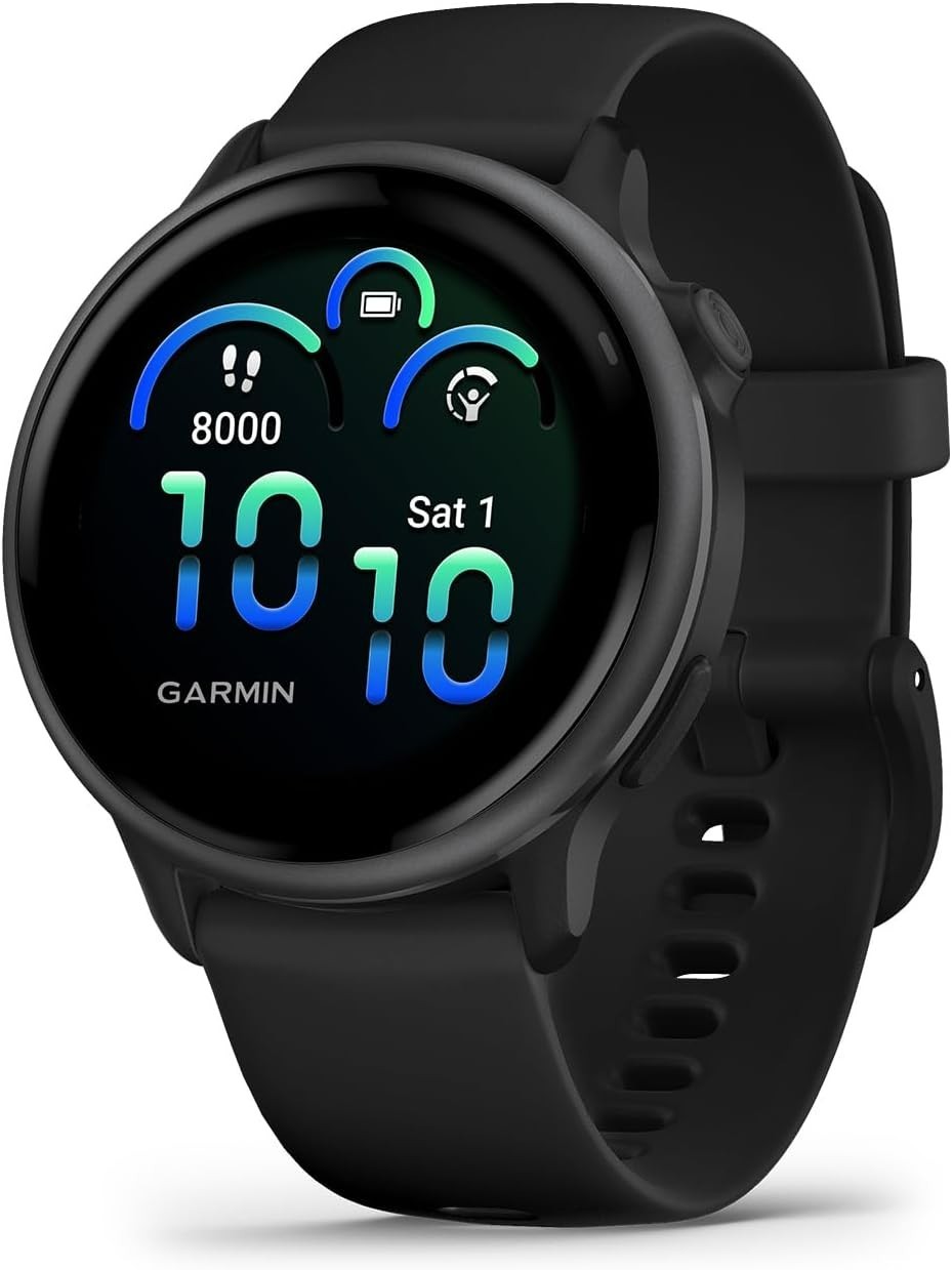 Garmin vivoactive 6 Smartwatch Lunar Gold/Bone Colour Or Black NEW