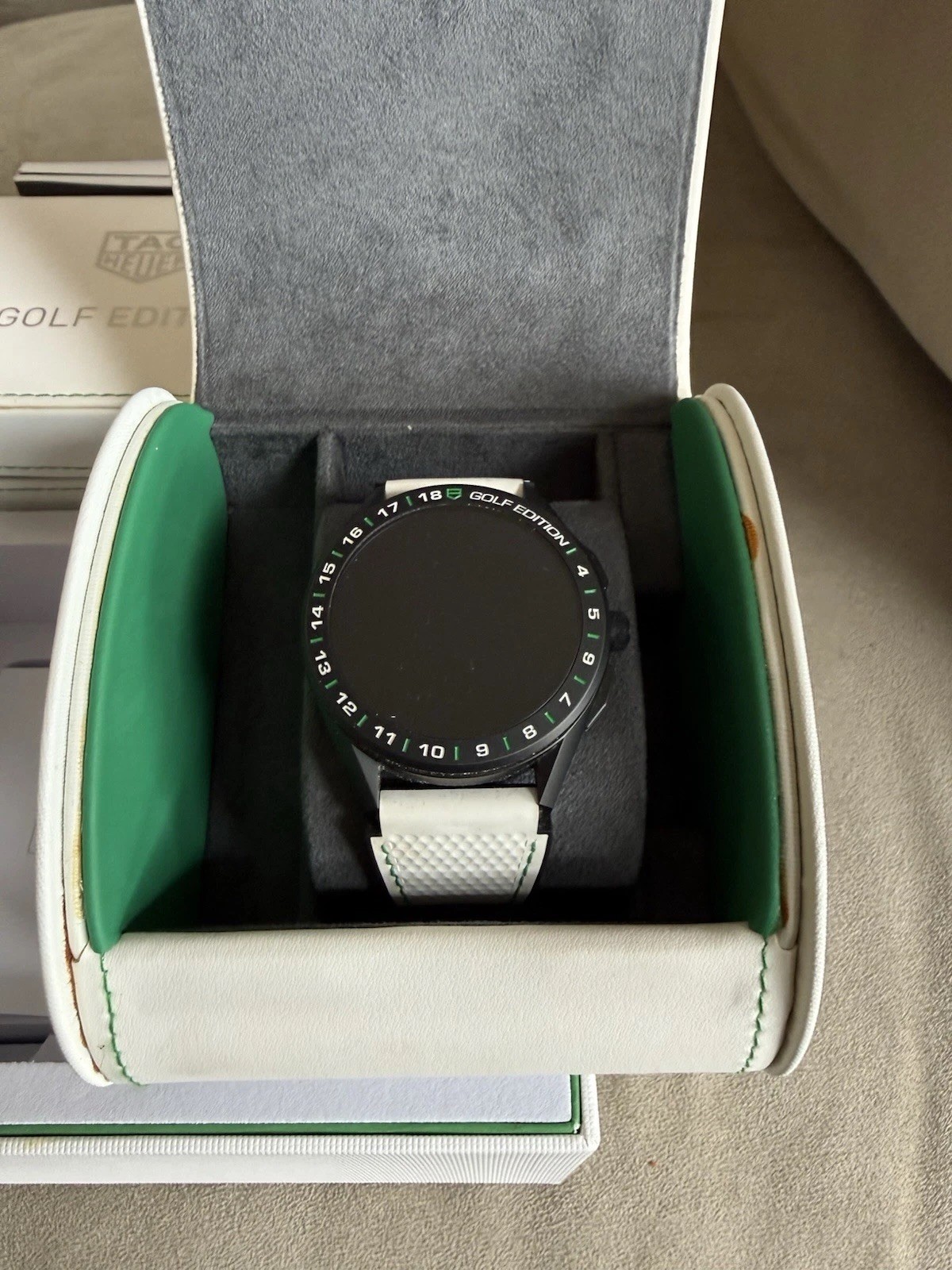 TAG Heuer Connected Golf Edition 45mm Titanium GPS 4GB Wear OS Unlocked