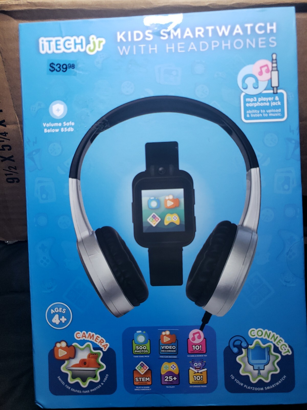 Itech jr kids smartwatch with headphones