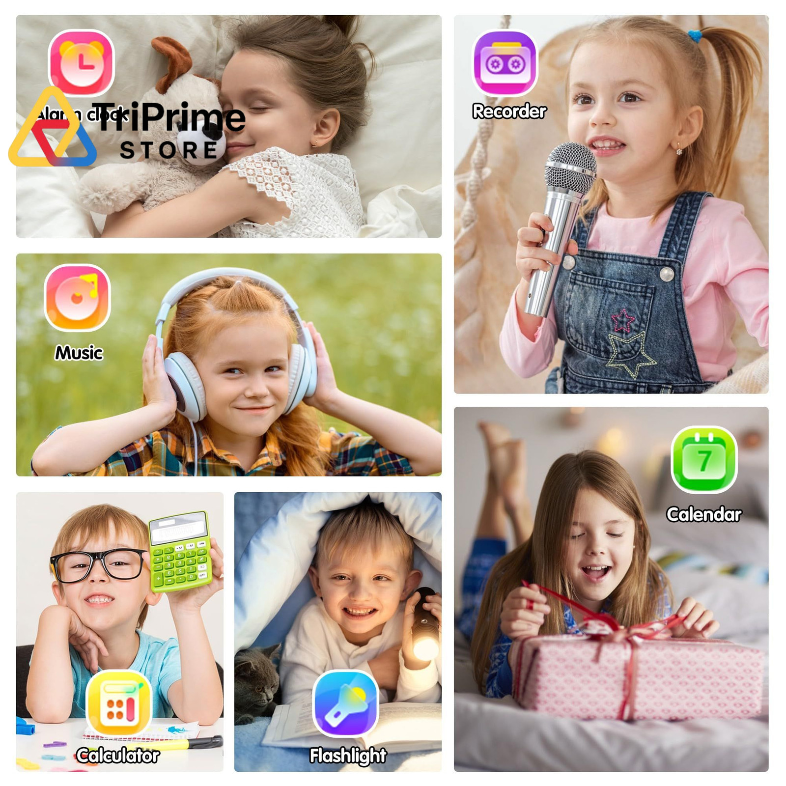 Kids Smart Watch Girls Gifts for 0.32 inches x 1.4 x 8 inches, Purple