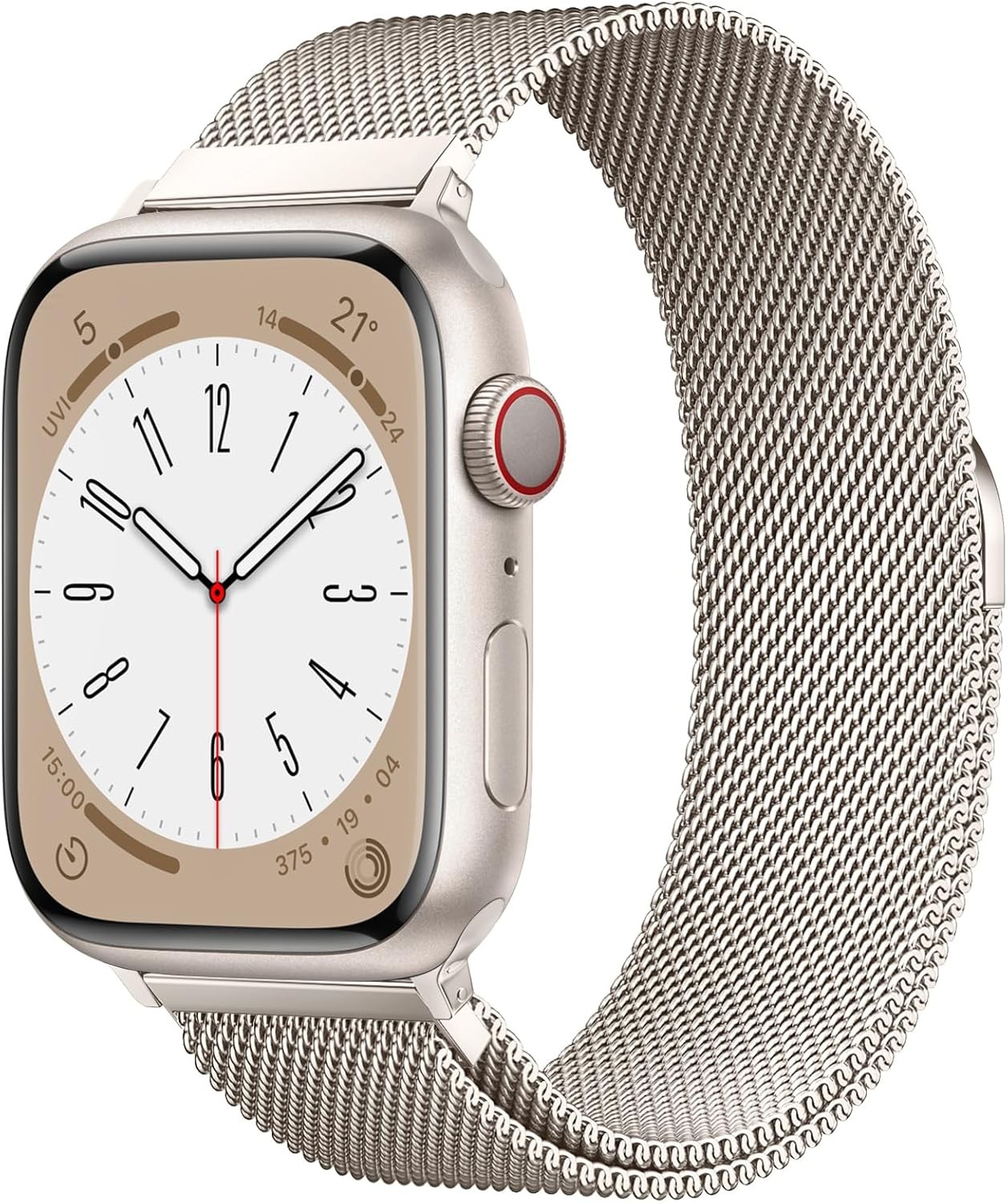 Milanese Loop Stainless Steel Band for Apple Watch 38mm 40mm 41mm 42mm 44mm 45mm