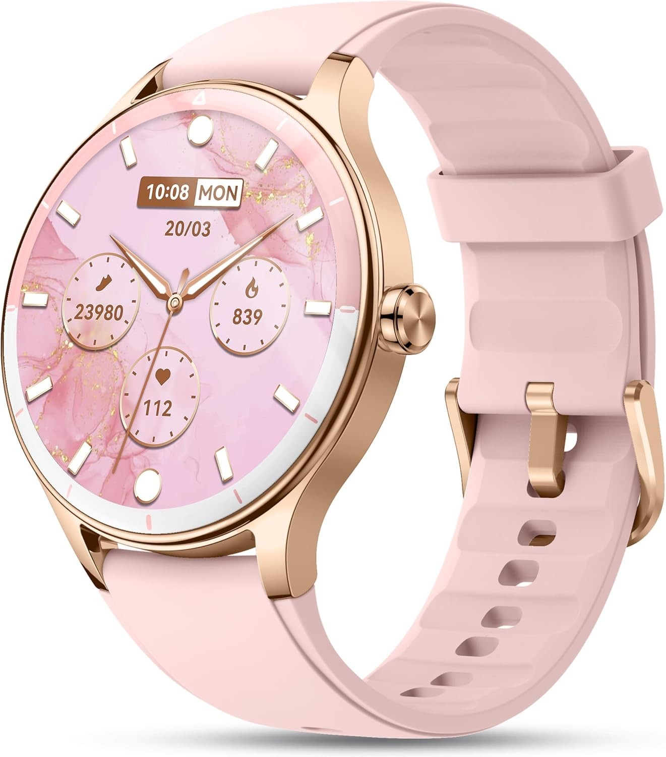 Smart Watch for Women Men Call Receive/Dial Compatible with TCL K70 K33 K32G