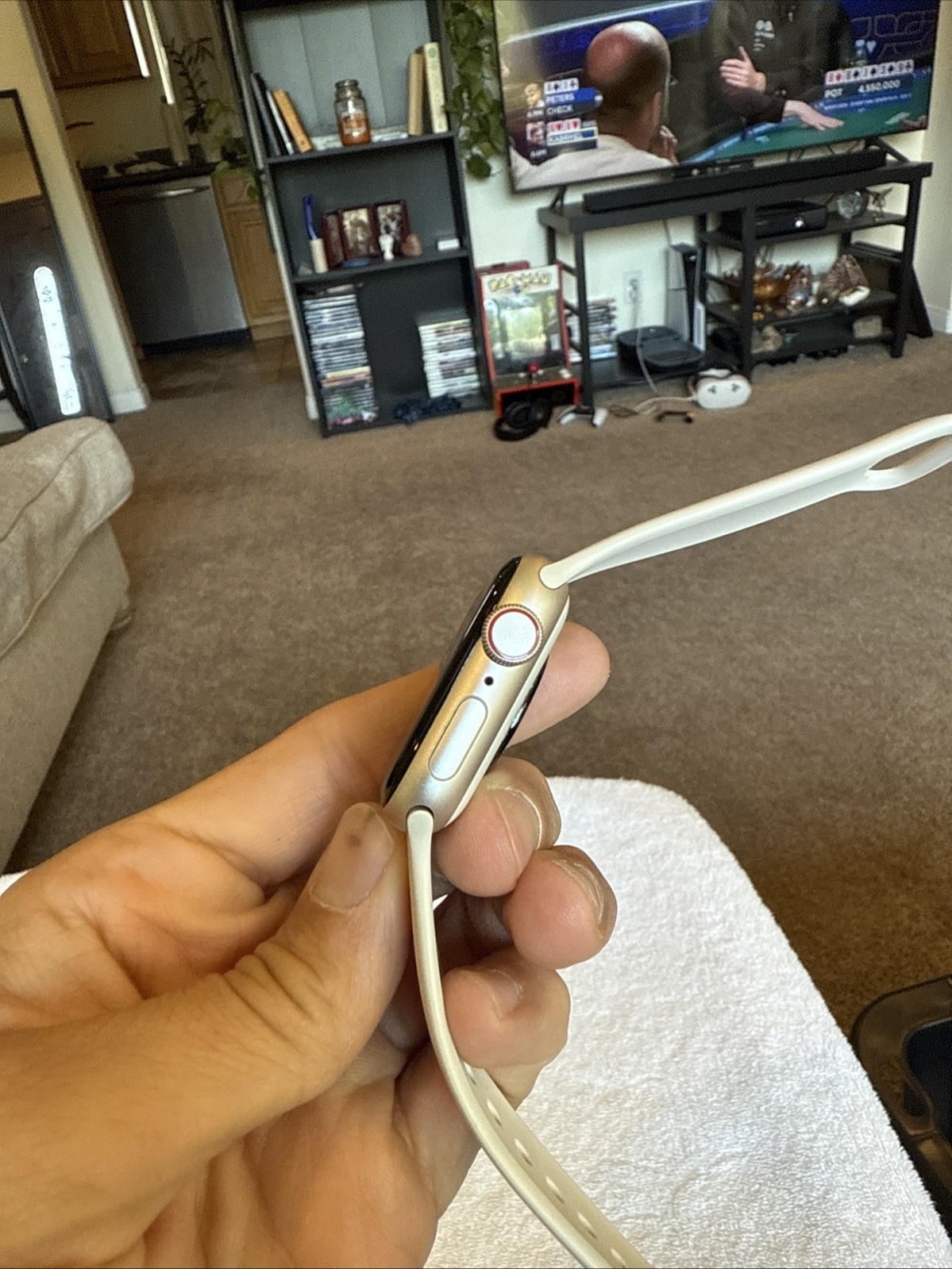 PARTS ONLY Apple Watch 40 mm Gold Aluminum Case PARTS ONLY