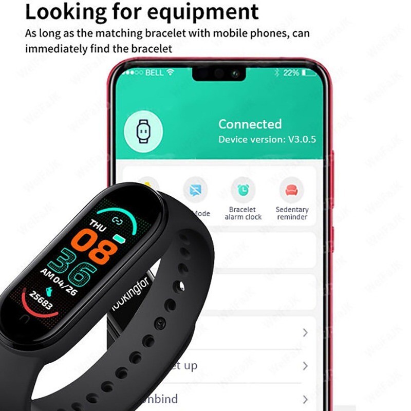 New Style M6 Magnetic Smart Bracelet Sports Bluetooth Electronic Smart watch