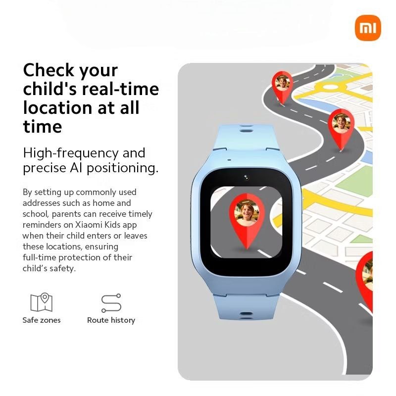 Xiaomi Smartwatch Kids Watch BLUE OR PINK GPS Bluetooth Video Call Android iOS