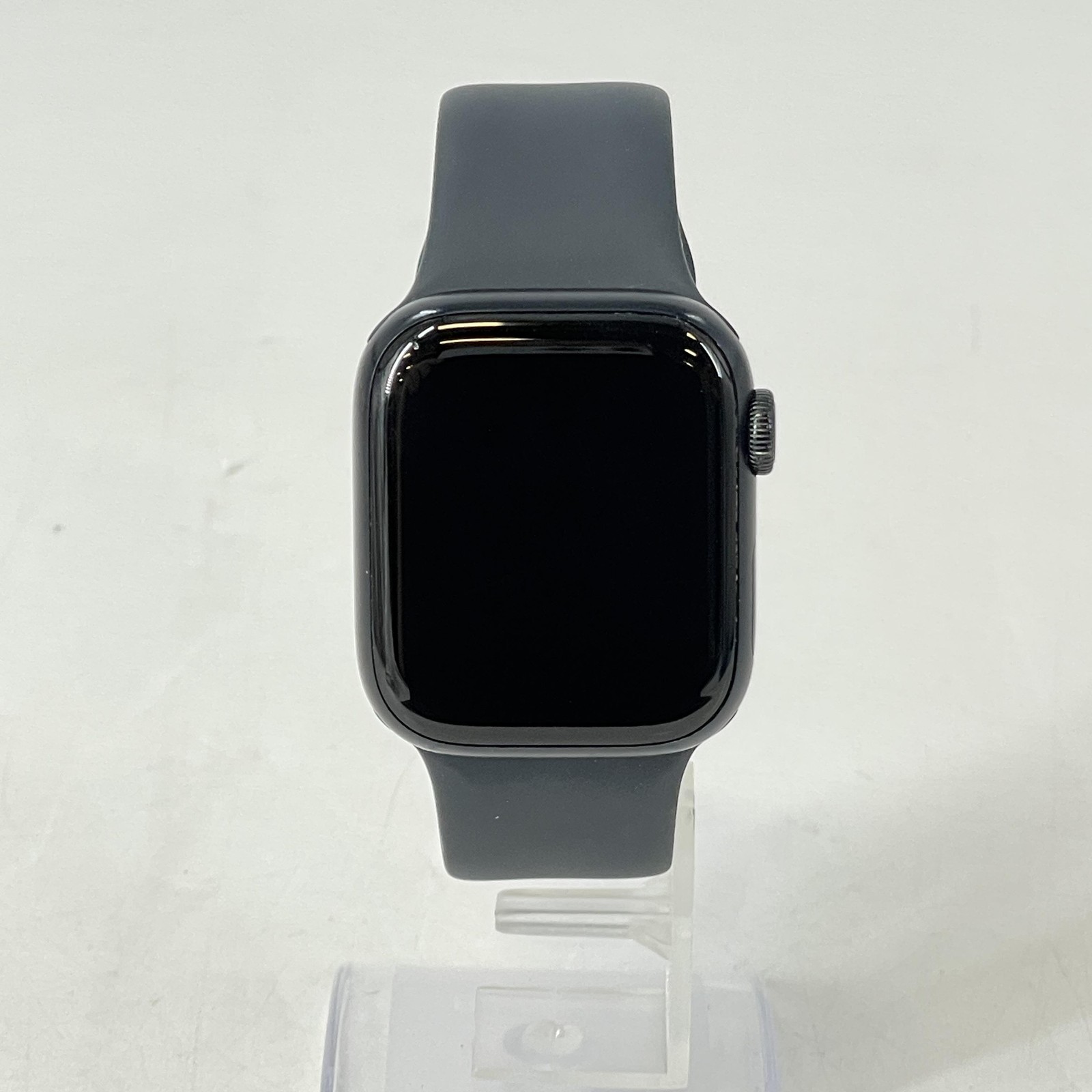 Apple Watch (Series 9) 41mm Graphite Aluminum (GPS) w/ Black Sport – Very Good